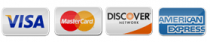 Visa MasterCard Discover American Express Accepted in 90250